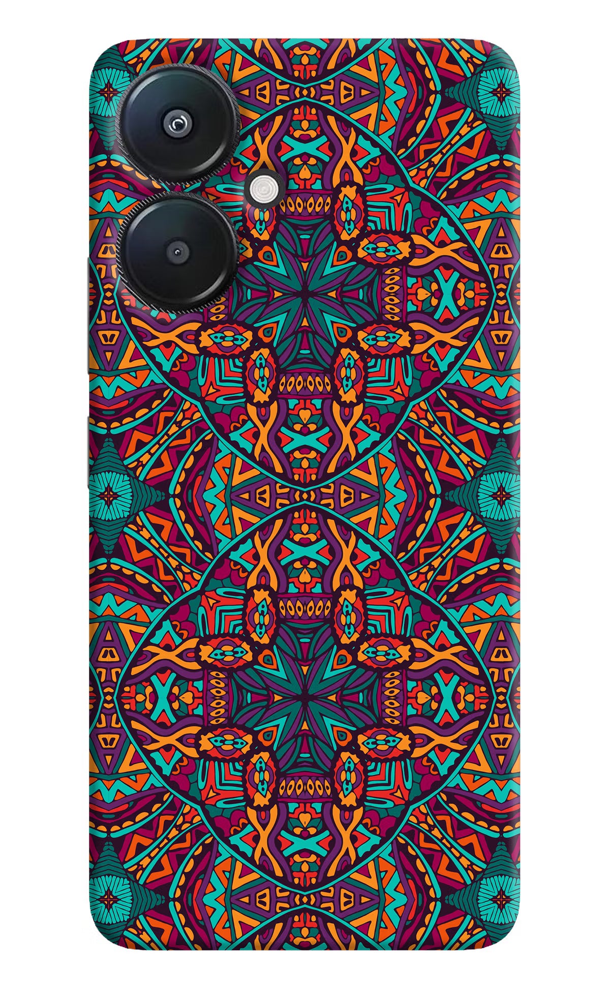 Colour Mandala Redmi 13C 5G Hard Case Back Cover by Casekaro