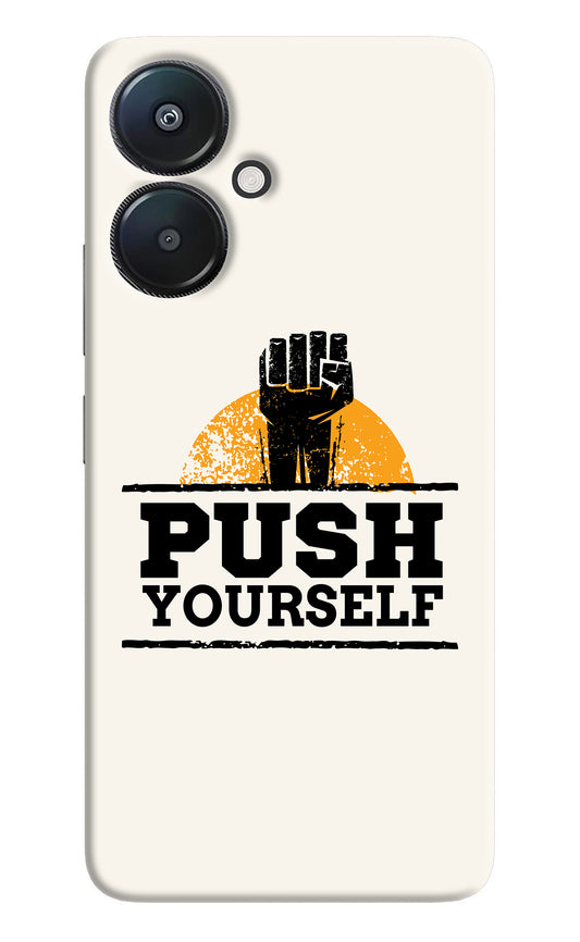 Push Yourself Redmi 13C 5G Back Cover