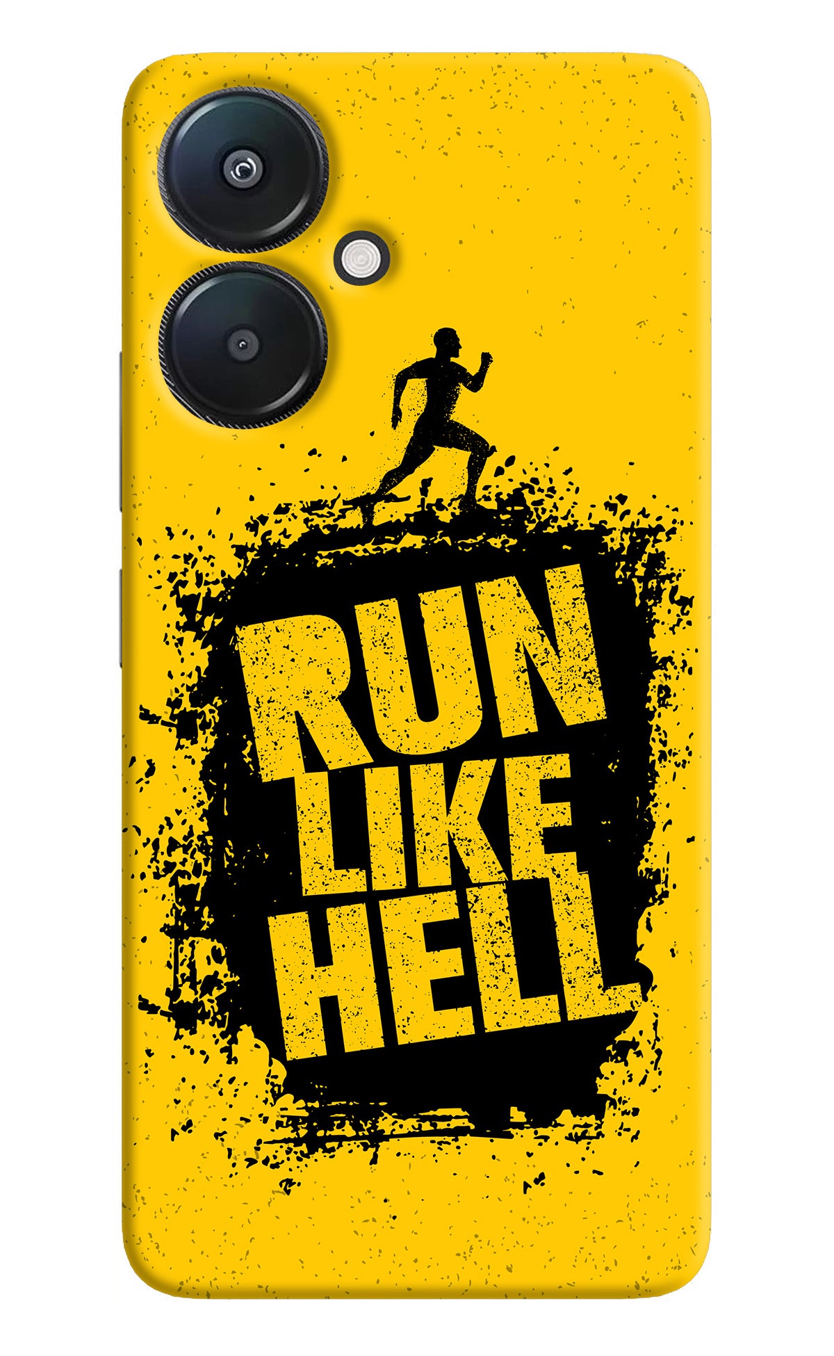 Run Like Hell Redmi 13C 5G Back Cover