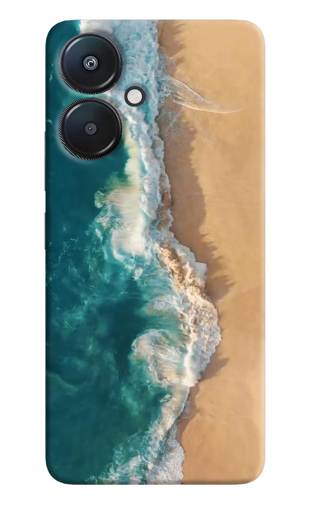 Ocean Beach Redmi 13C 5G Hard Case Back Cover by Casekaro