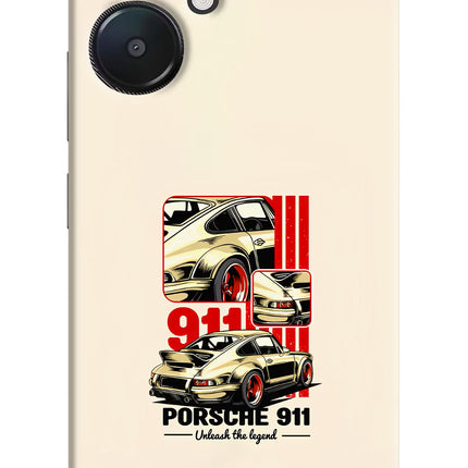 Classic Porsche 911 Redmi 13C 5G Hard Case Back Cover by Casekaro