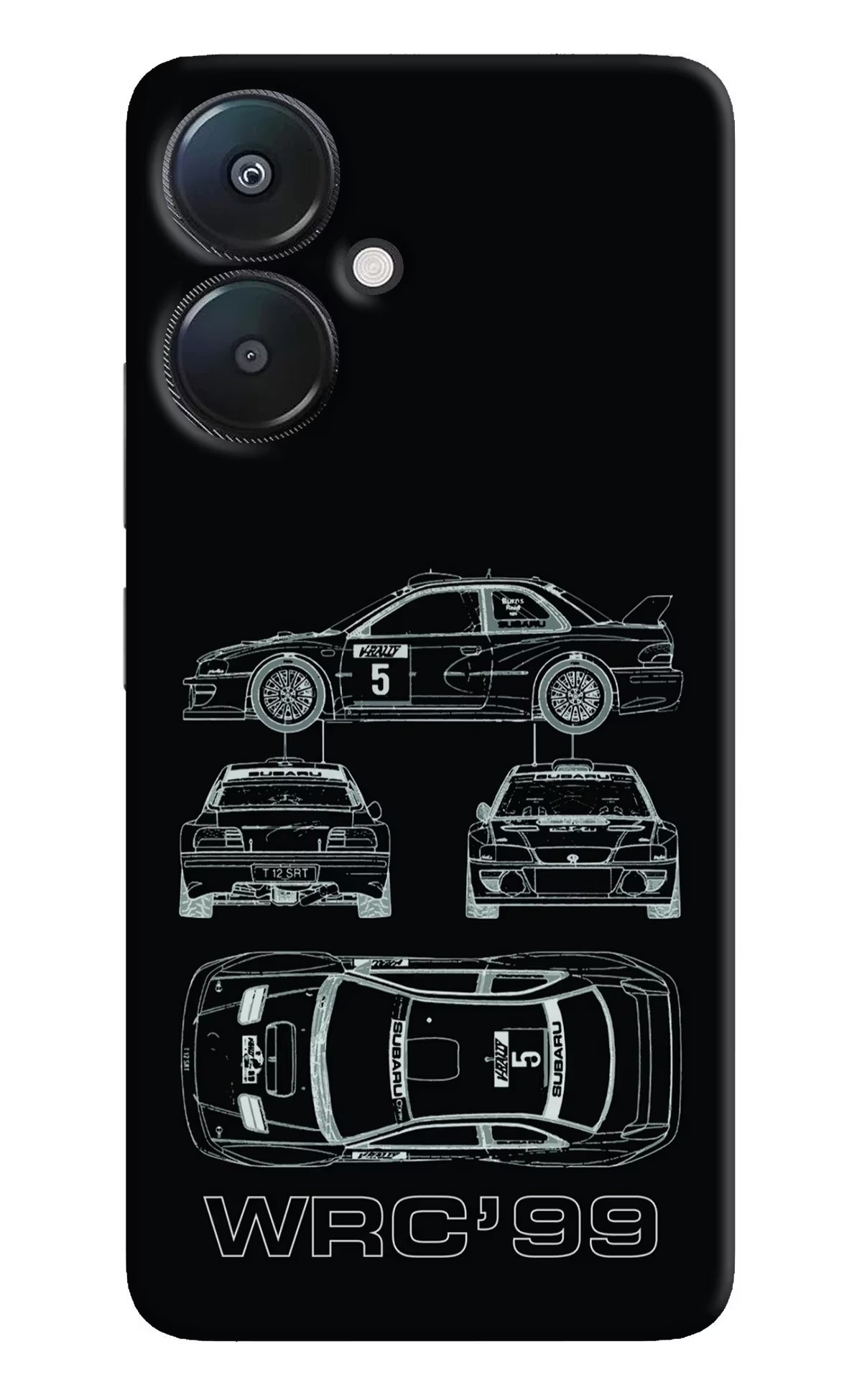 WRC'99 Redmi 13C 5G Hard Case Back Cover by Casekaro