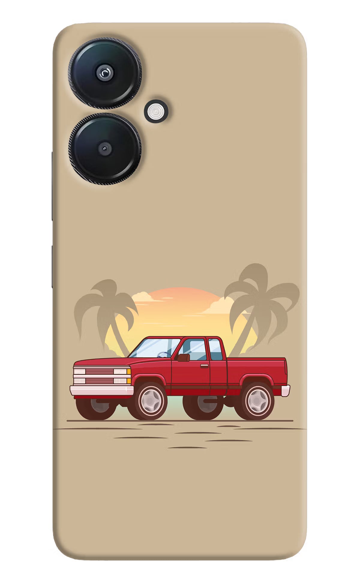 Desert Classic Drive Redmi 13C 5G Hard Case Back Cover by Casekaro