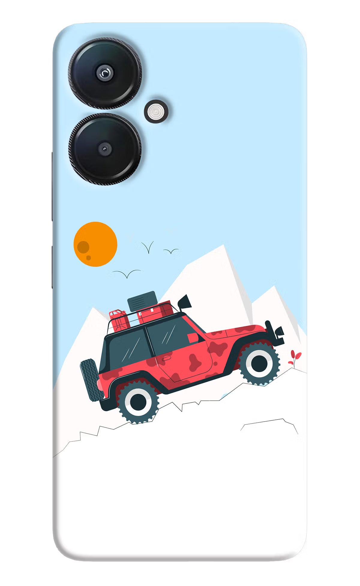 Mountain Trail Beast Redmi 13C 5G Hard Case Back Cover by Casekaro