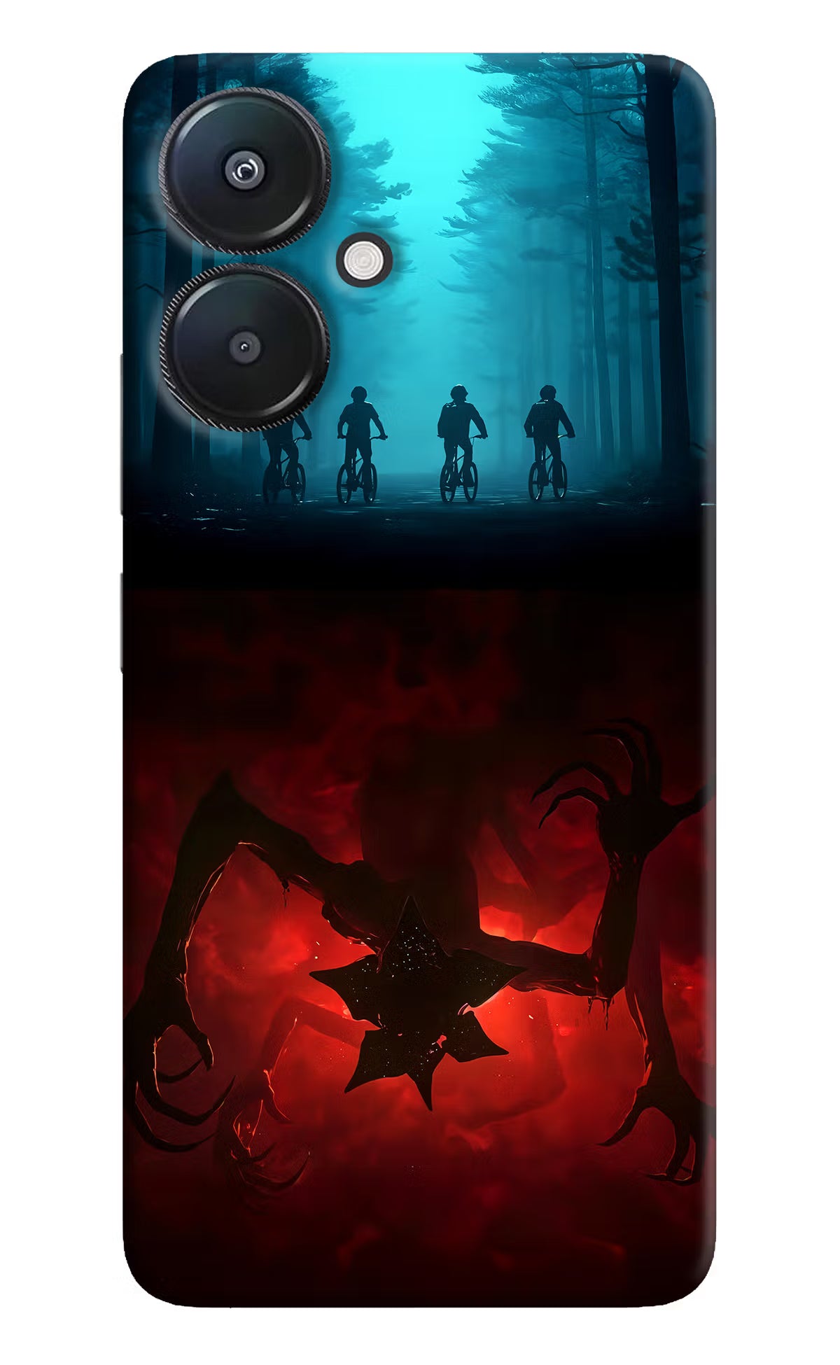 Ordinary Things Downside Up Redmi 13C 5G Hard Case Back Cover by Casekaro