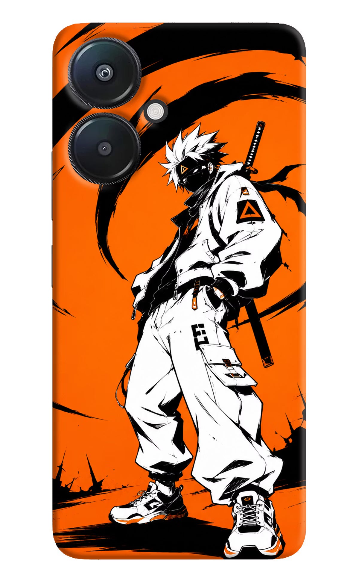 Street Samurai  Redmi 13C 5G Hard Case Back Cover by Casekaro