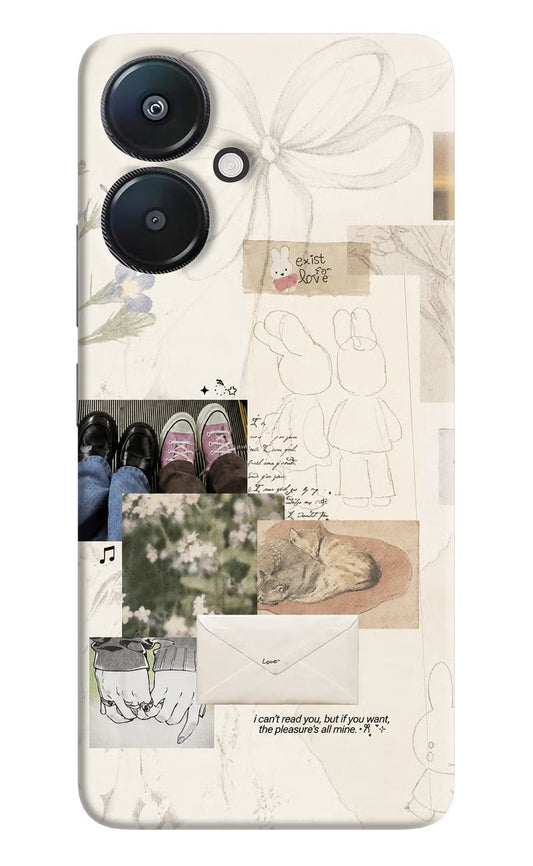 Soft Aesthetic Redmi 13C 5G Back Cover