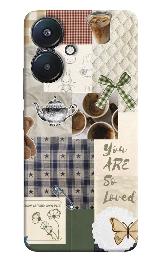 Cookie Redmi 13C 5G Hard Case Back Cover by Casekaro