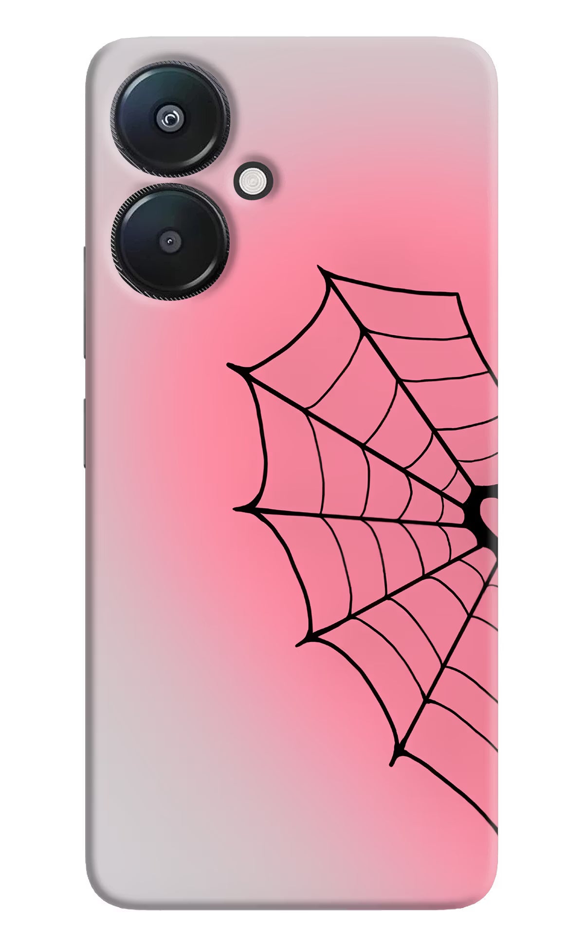 Pink Web Redmi 13C 5G Back Cover