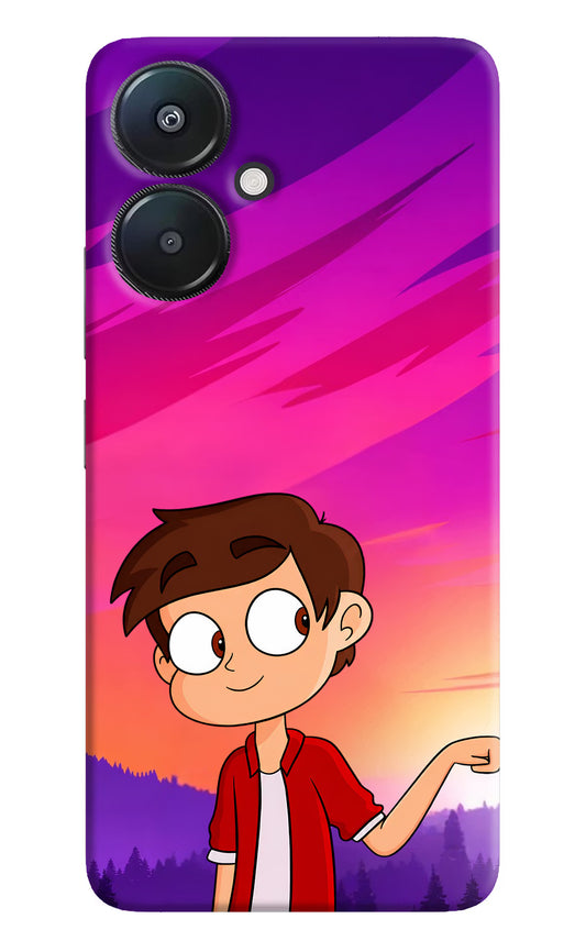 Marco Sunset Redmi 13C 5G Hard Case Back Cover by Casekaro