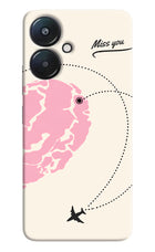 Miss Orbit Redmi 13C 5G Hard Case Back Cover by Casekaro