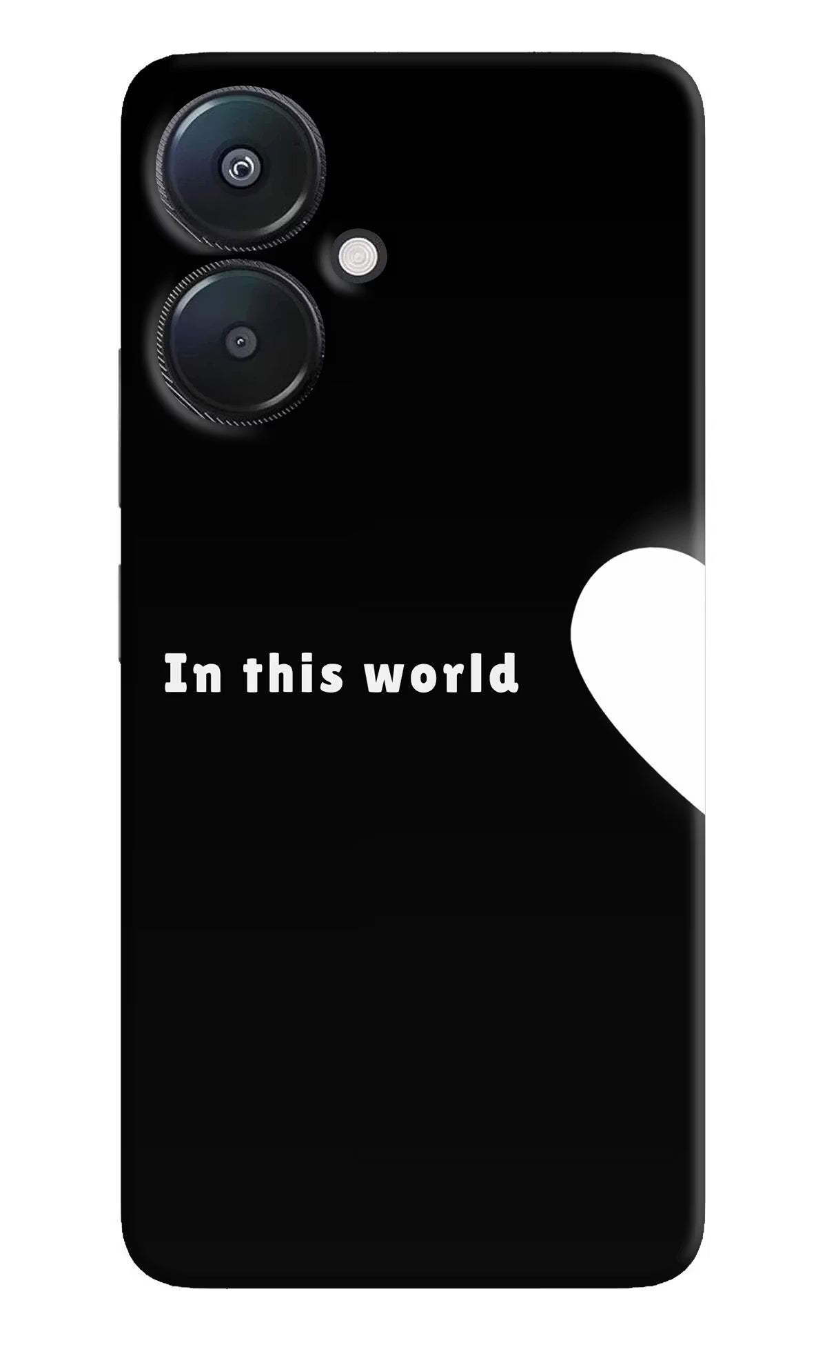 This World Redmi 13C 5G Back Cover
