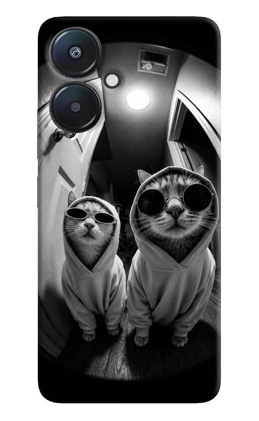 Hood Cats Redmi 13C 5G Back Cover, Hard case