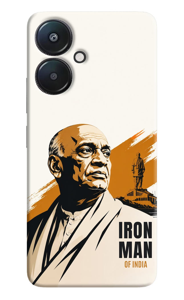 Sardar Patel Iron Will Redmi 13C 5G Hard Case Back Cover by Casekaro