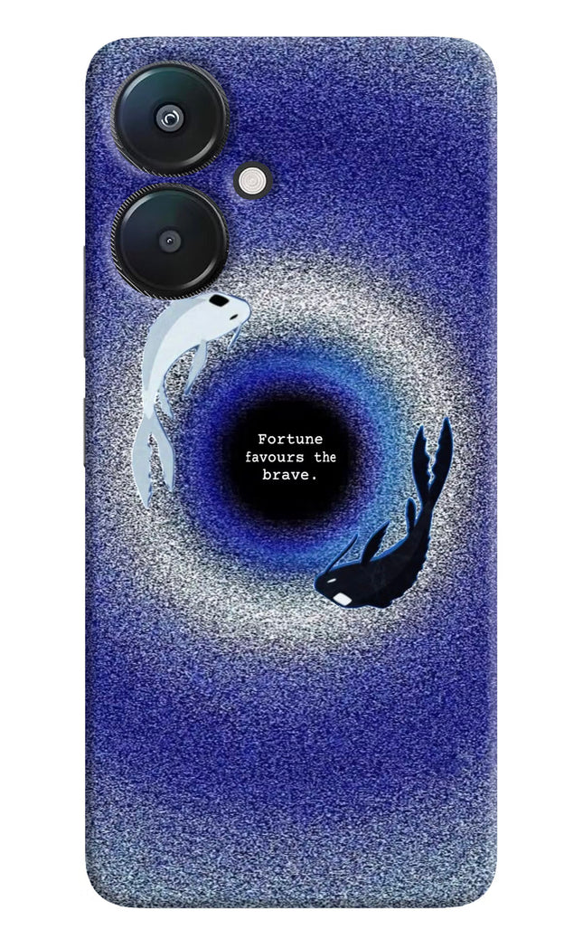 Dark Koi Redmi 13C 5G Hard Case Back Cover by Casekaro
