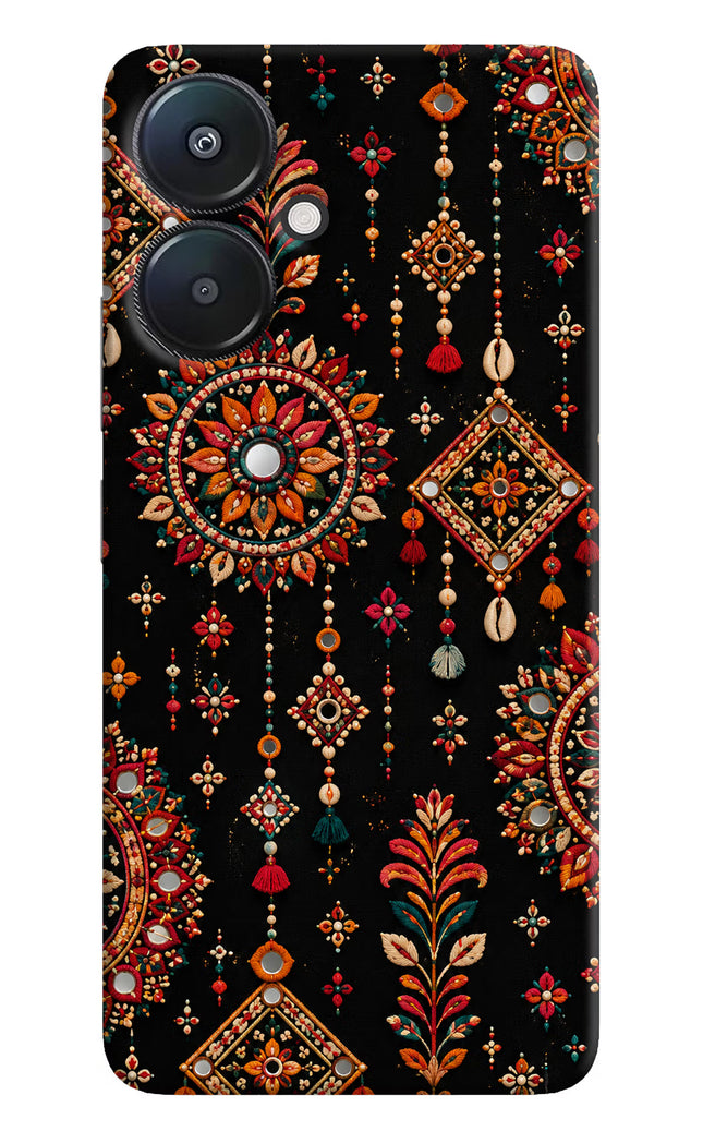 Boho Noir Redmi 13C 5G Hard Case Back Cover by Casekaro