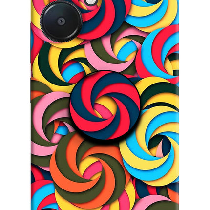Spiral Pattern Redmi 13C 5G Pop Case by Casekaro