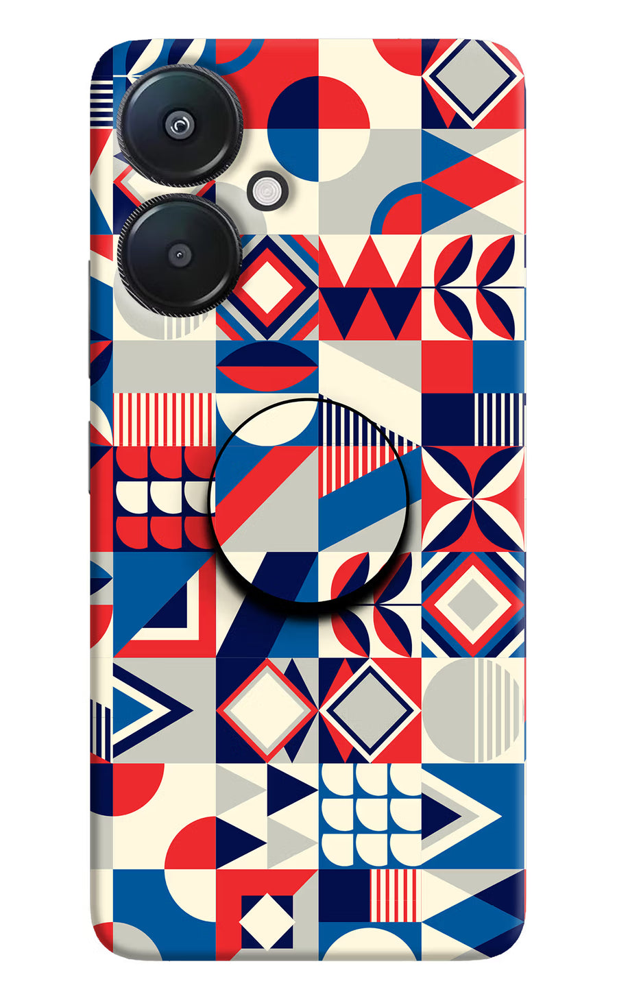 Colorful Pattern Redmi 13C 5G Pop Case, Hard case