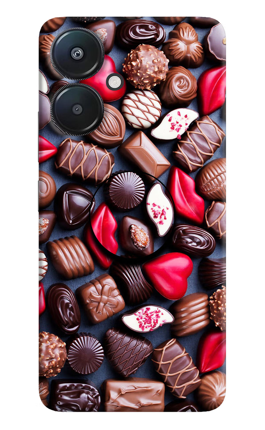 Chocolates Redmi 13C 5G Pop Case, Hard case