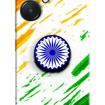 Indian Flag Ashoka Chakra Redmi 13C 5G Pop Case by Casekaro