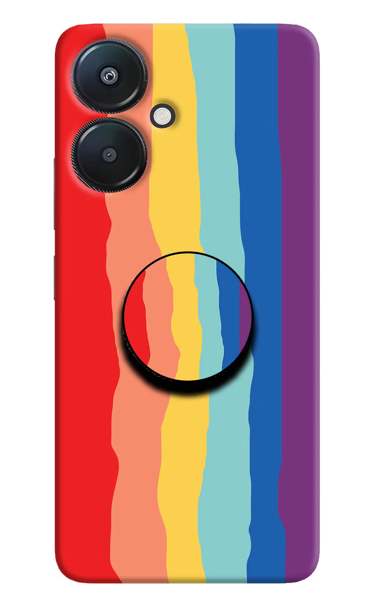 Rainbow Redmi 13C 5G Pop Case by Casekaro