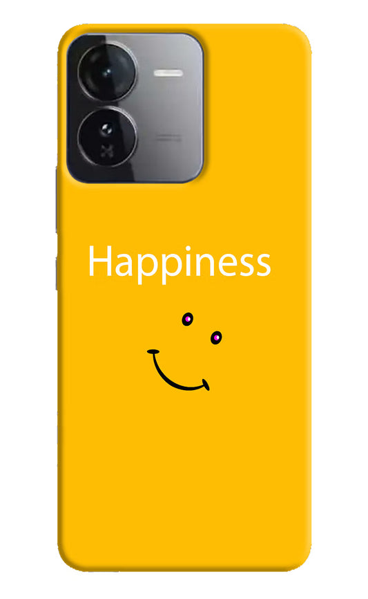 Happiness With Smiley iQOO Z9 5G Hard Case Back Cover by Casekaro