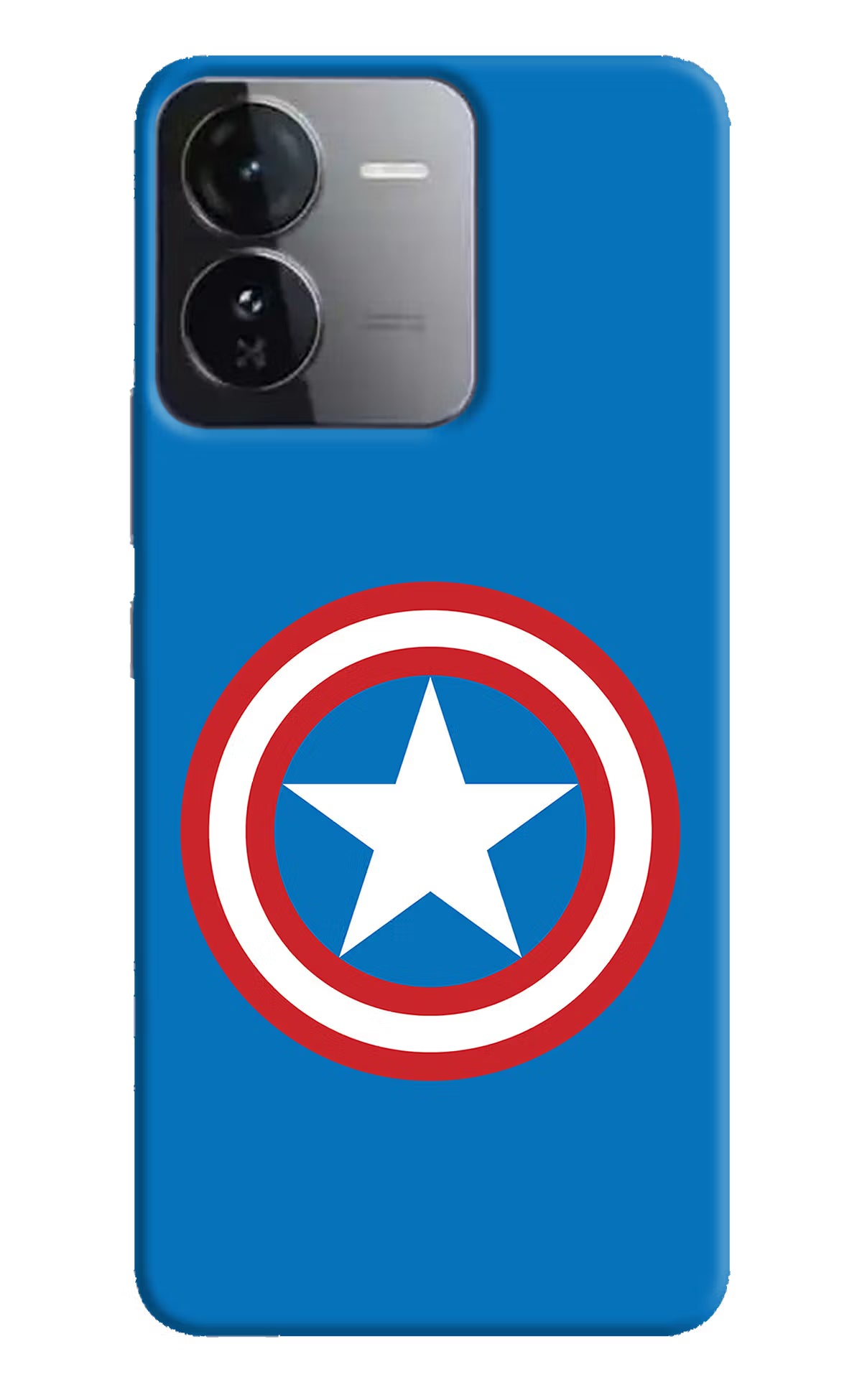 Captain America Logo iQOO Z9 5G Hard Case Back Cover by Casekaro