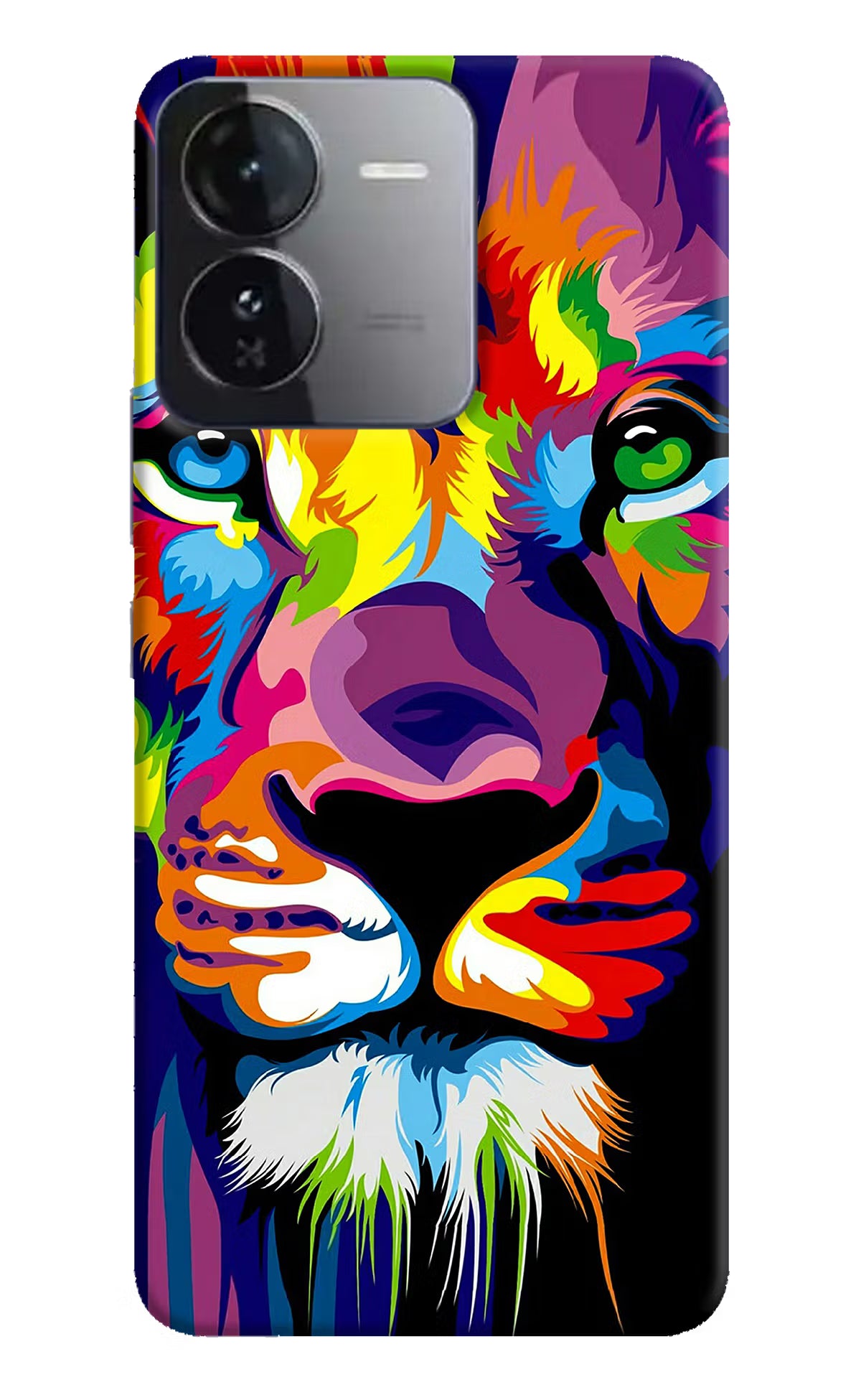Lion iQOO Z9 5G Hard Case Back Cover by Casekaro