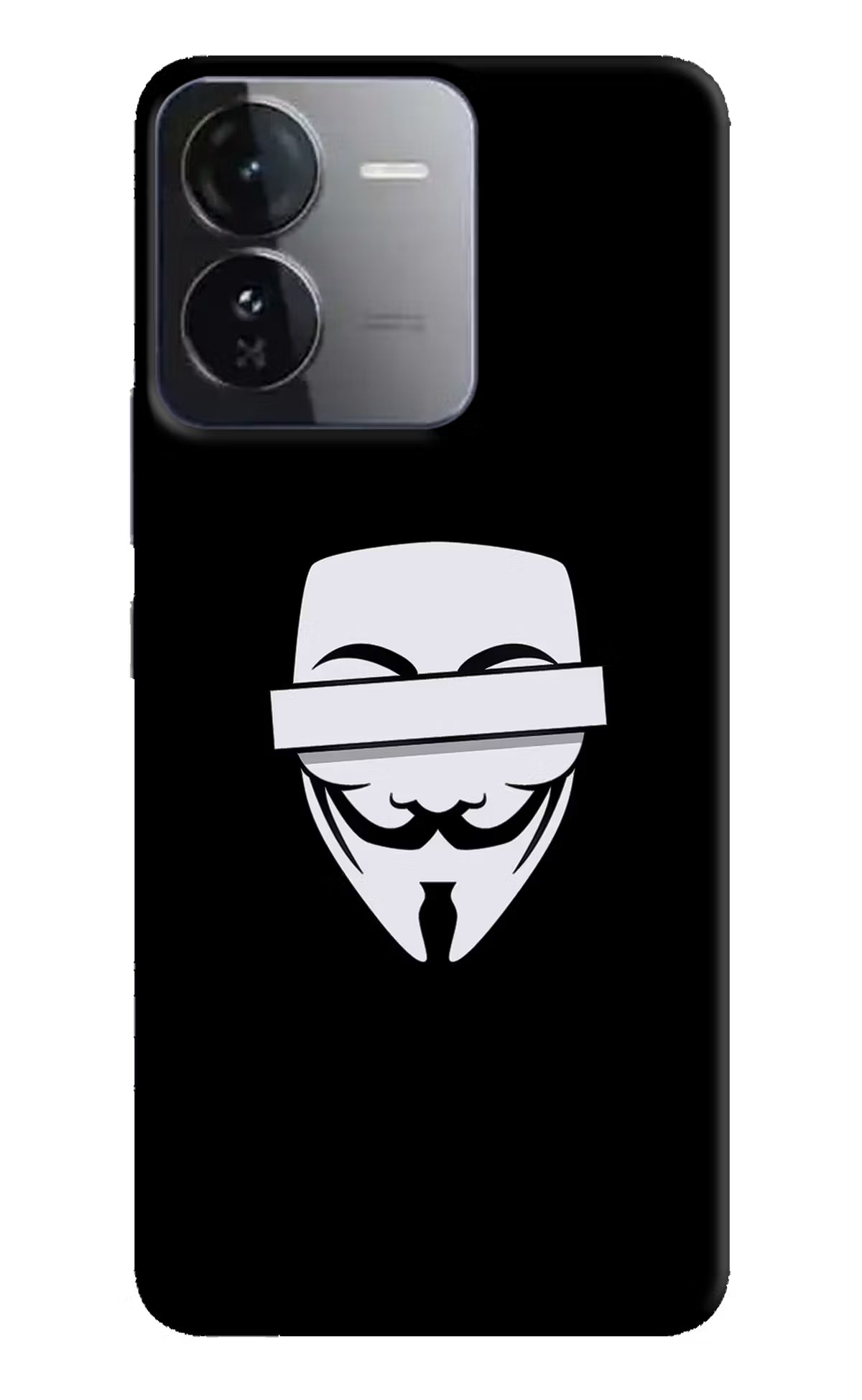 Anonymous Face iQOO Z9 5G Hard Case Back Cover by Casekaro
