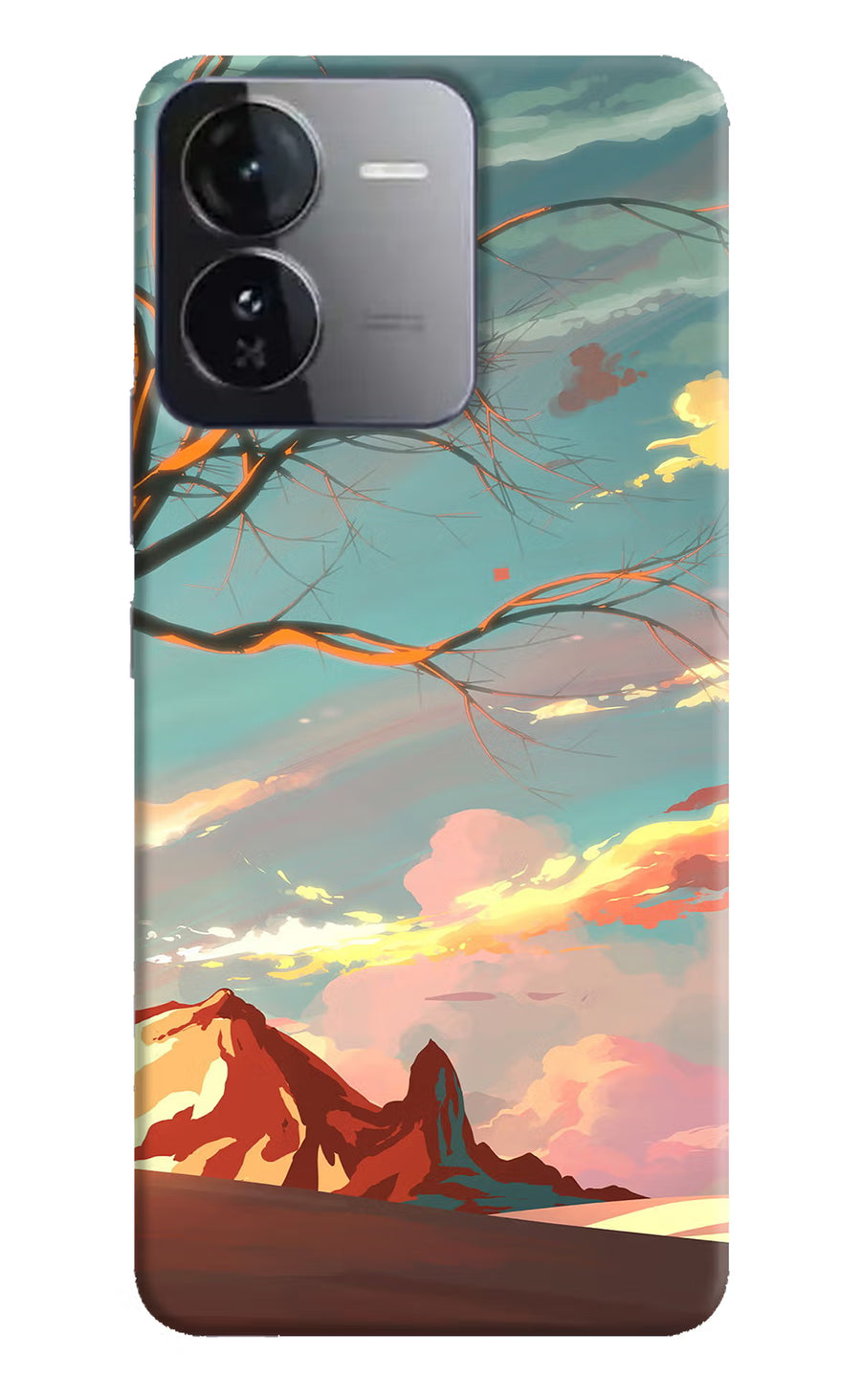 Scenery iQOO Z9 5G Back Cover, Hard case