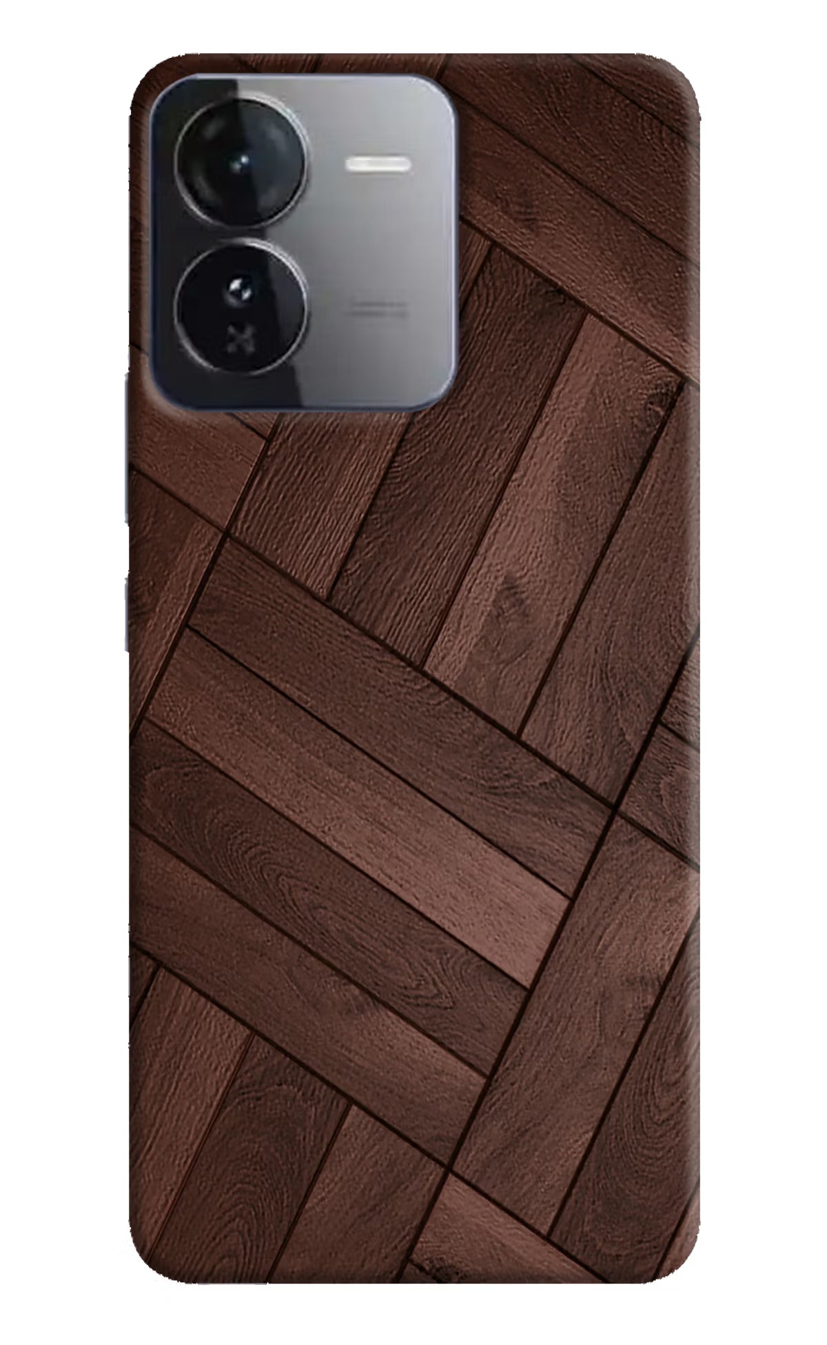 Wooden Texture Design iQOO Z9 5G Hard Case Back Cover by Casekaro