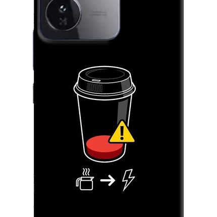 Coffee iQOO Z9 5G Hard Case Back Cover by Casekaro