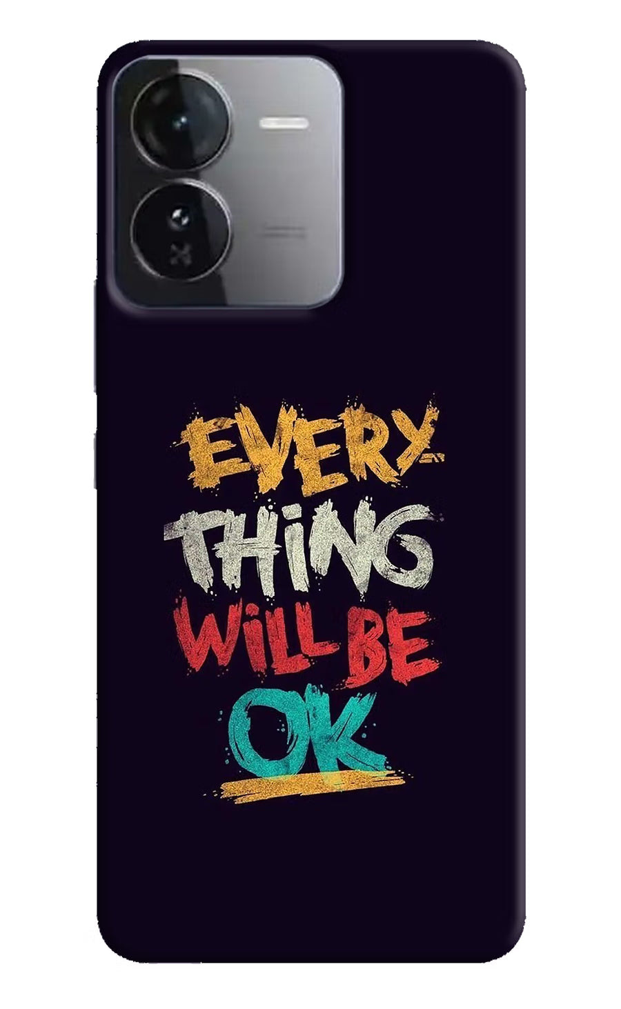 Everything Will Be Ok iQOO Z9 5G Back Cover, Hard case