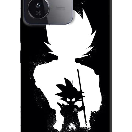 Goku Shadow iQOO Z9 5G Hard Case Back Cover by Casekaro