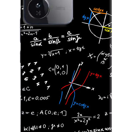 Mathematics Formula iQOO Z9 5G Hard Case Back Cover by Casekaro