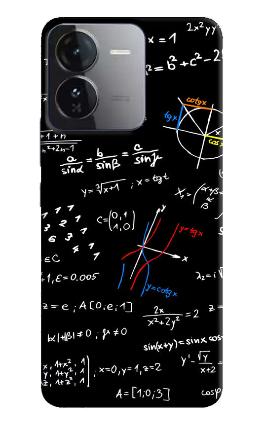 Mathematics Formula iQOO Z9 5G Hard Case Back Cover by Casekaro