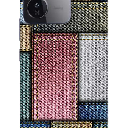 Multicolor Jeans iQOO Z9 5G Hard Case Back Cover by Casekaro