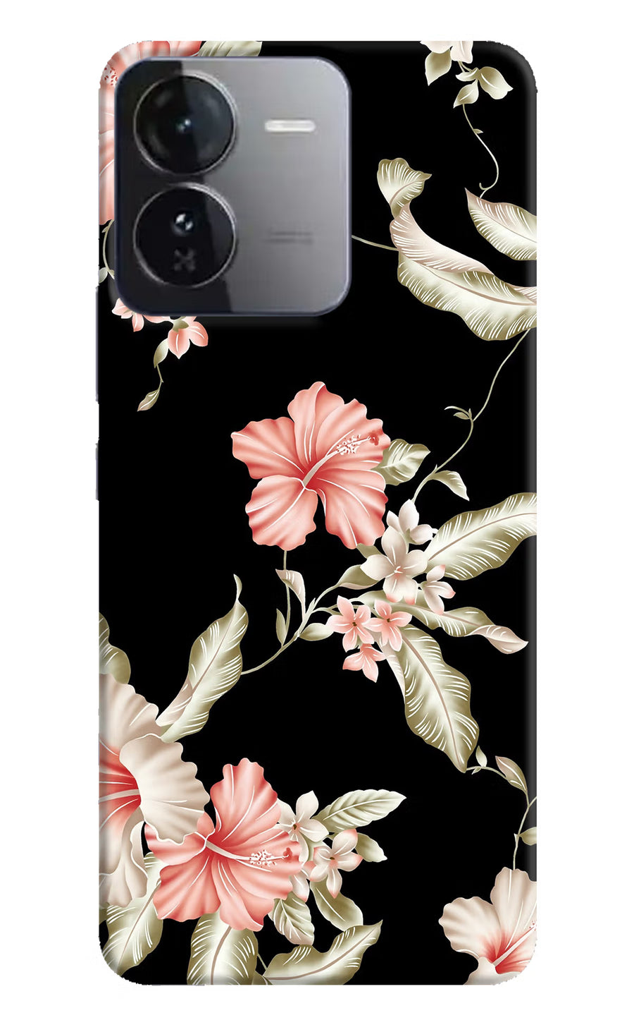 Flowers iQOO Z9 5G Back Cover, Hard case