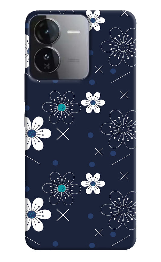 Flowers iQOO Z9 5G Hard Case Back Cover by Casekaro