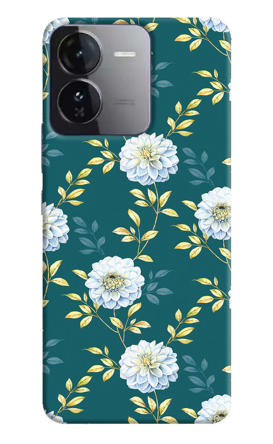 Flowers iQOO Z9 5G Hard Case Back Cover by Casekaro