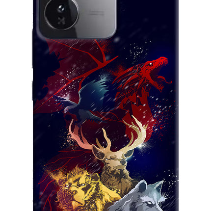Game Of Thrones iQOO Z9 5G Hard Case Back Cover by Casekaro
