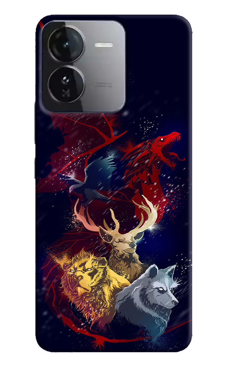 Game Of Thrones iQOO Z9 5G Back Cover, Hard case
