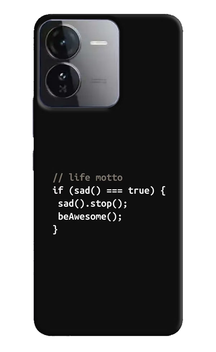Life Motto Code iQOO Z9 5G Back Cover, Hard case