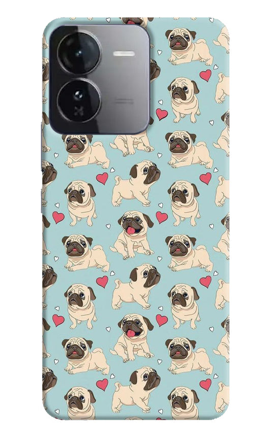 Pug Dog iQOO Z9 5G Hard Case Back Cover by Casekaro