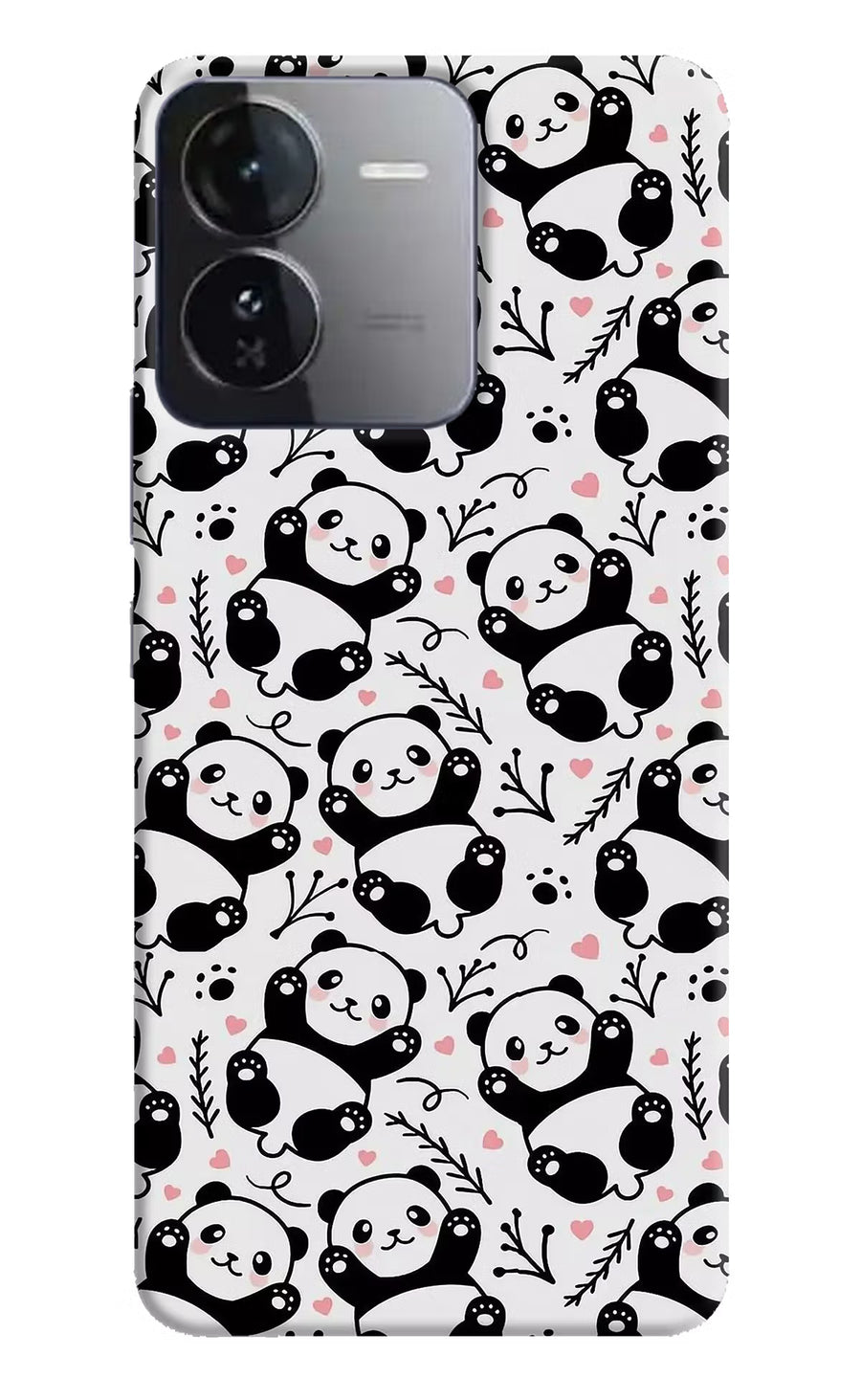 Cute Panda iQOO Z9 5G Back Cover, Hard case