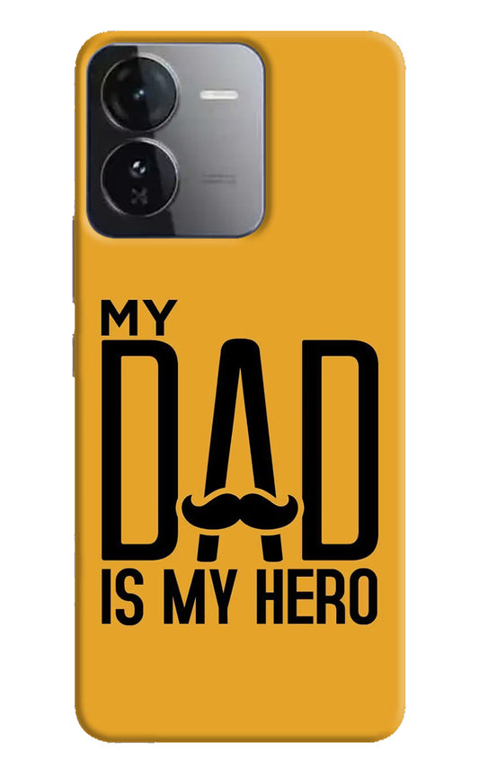 My Dad Is My Hero iQOO Z9 5G Hard Case Back Cover by Casekaro