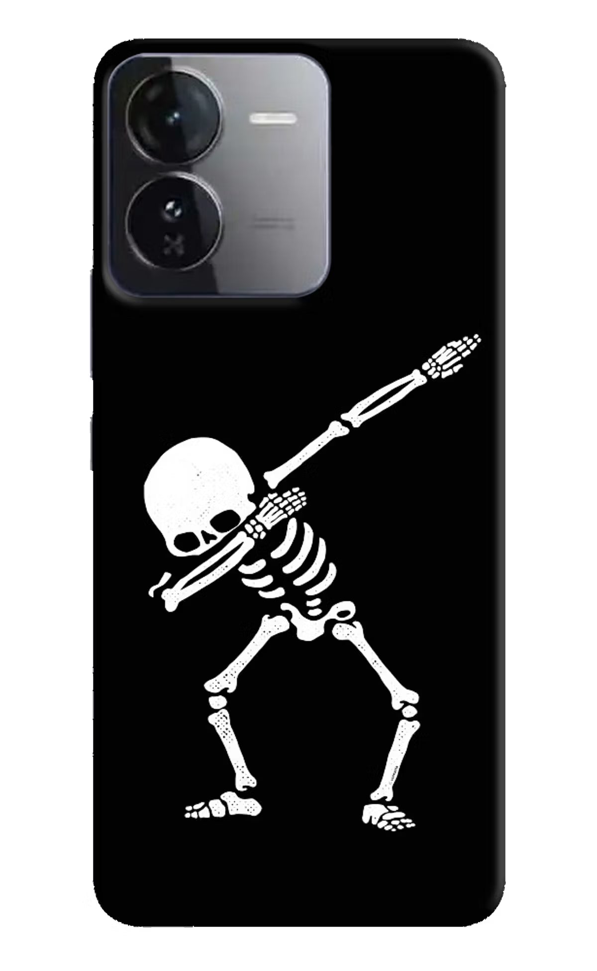 Dabbing Skeleton Art iQOO Z9 5G Hard Case Back Cover by Casekaro