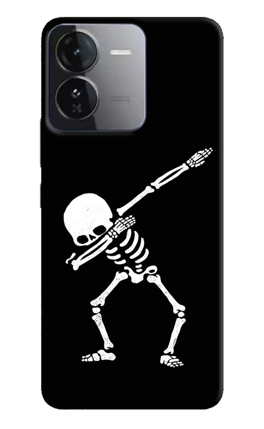 Dabbing Skeleton Art iQOO Z9 5G Hard Case Back Cover by Casekaro