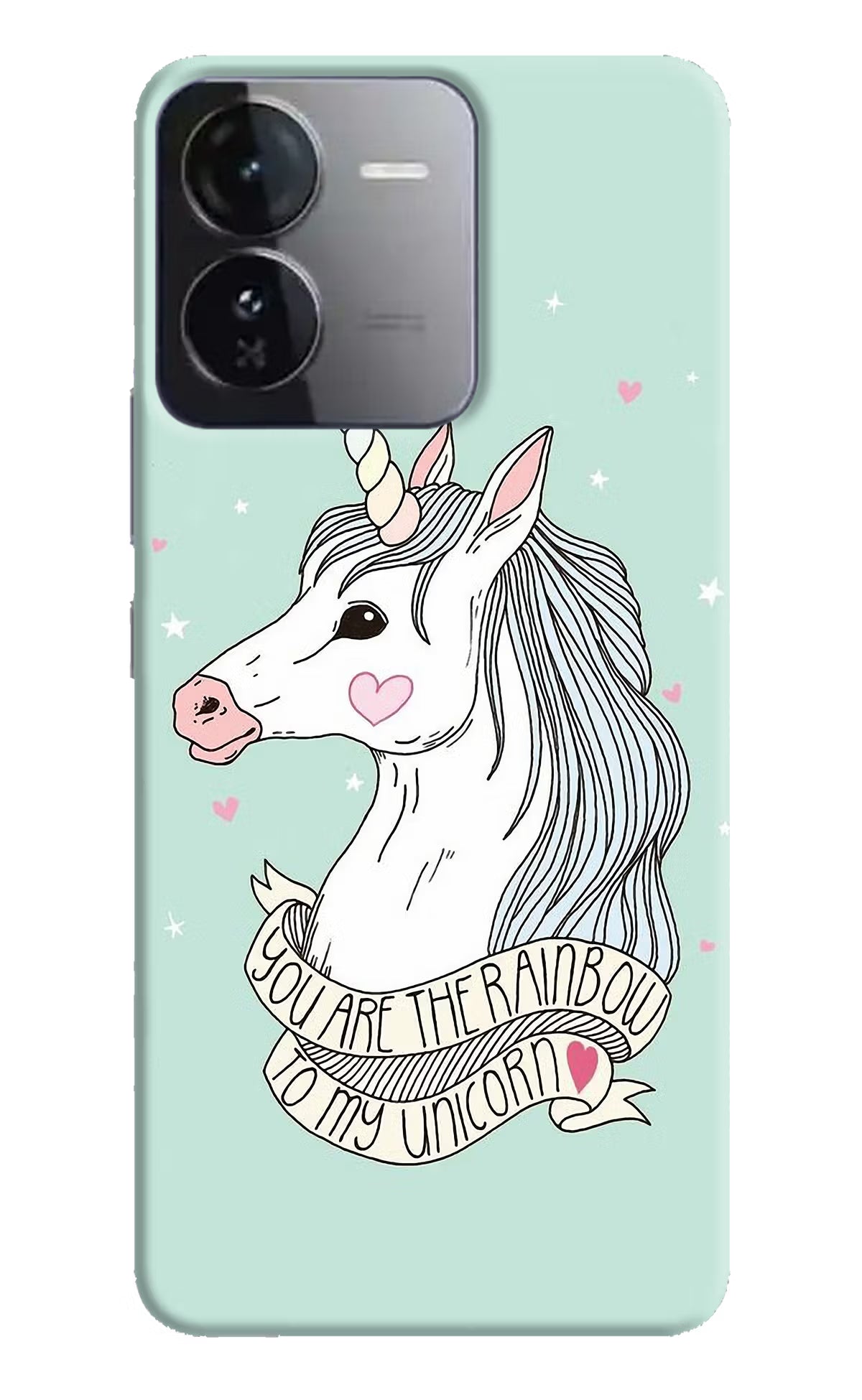 Unicorn Wallpaper iQOO Z9 5G Hard Case Back Cover by Casekaro