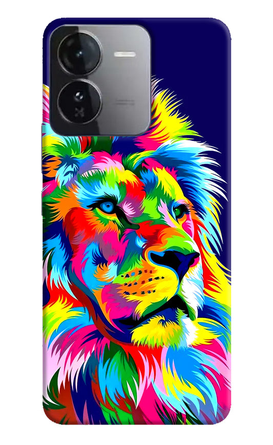 Vector Art Lion iQOO Z9 5G Hard Case Back Cover by Casekaro
